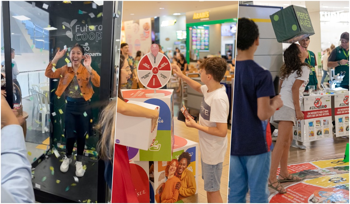 Cabine premiada, brincadeiras e exposição: veja tudo o que vai rolar no Partage Days do shopping em março
