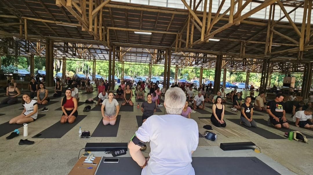 Yoga no Parque Malwee está de volta com encontros gratuitos ao longo do ano; confira as datas