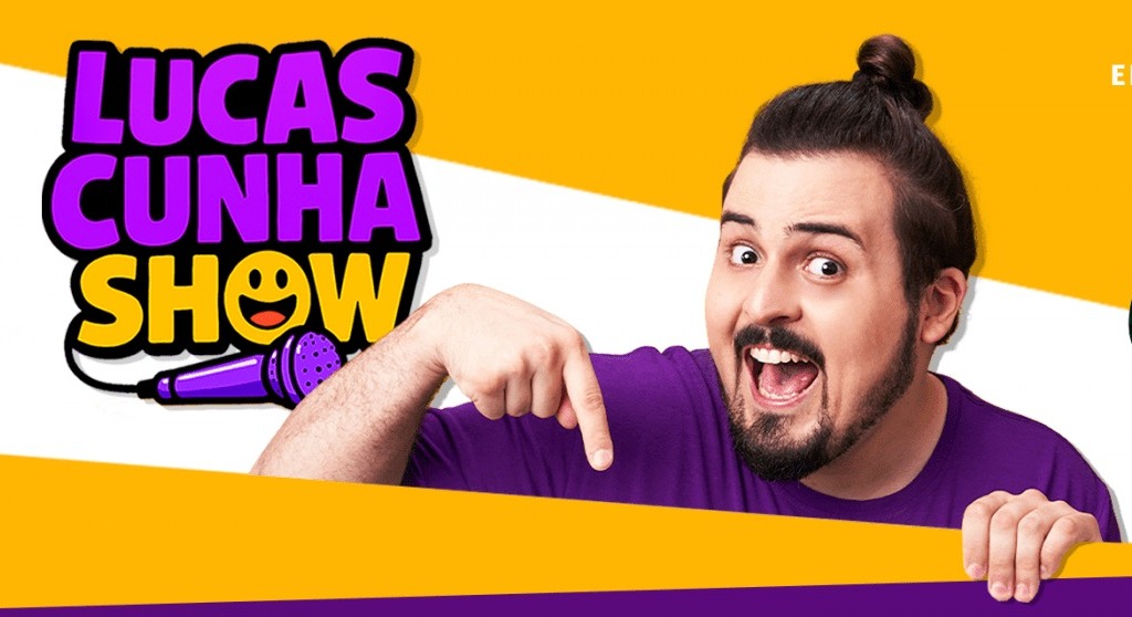 Comediante Lucas Cunha se apresenta em Jaraguá do Sul em abril; saiba mais!