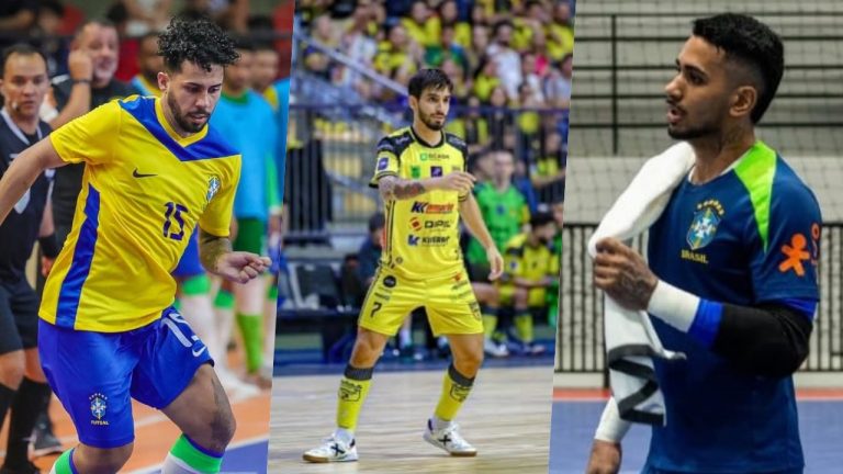 Jaraguá Futsal tem 8 nomes convocados para clássico Brasil x Argentina na Arena Jaraguá