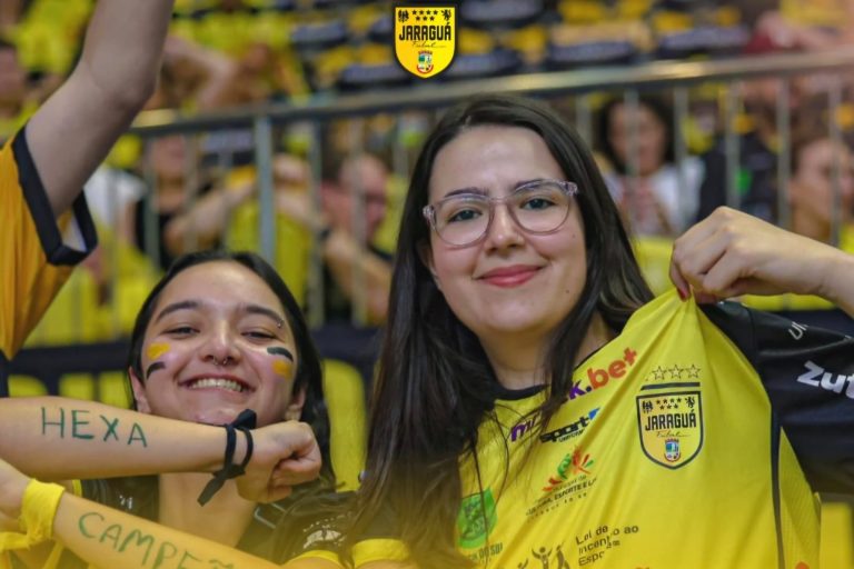 Jaraguá Futsal libera entrada gratuita para mulheres em amistoso nesta terça (10); veja como retirar o seu