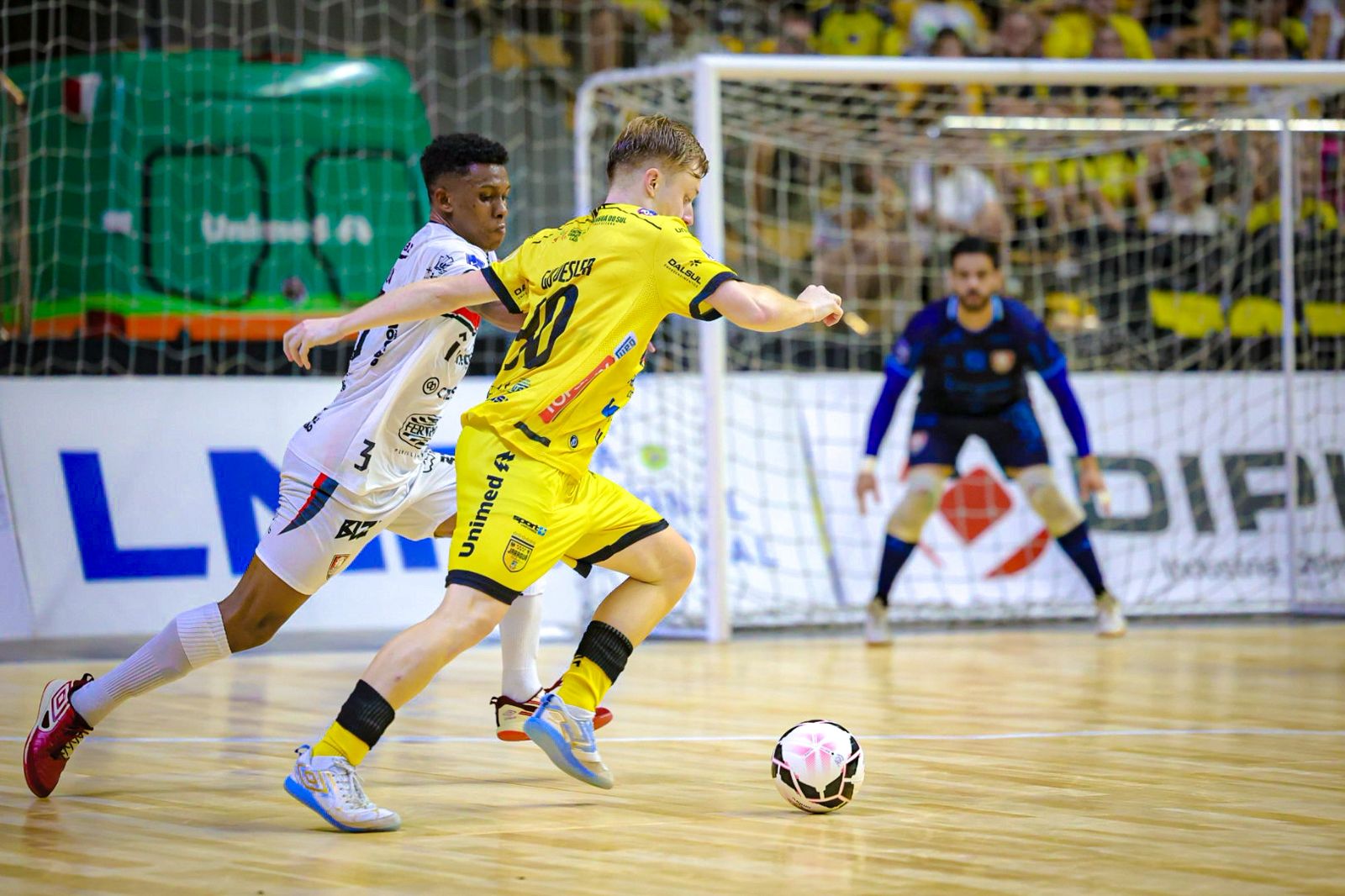 Jaraguá Futsal empata com Campo Mourão na estreia da LNF 2026; veja os gols