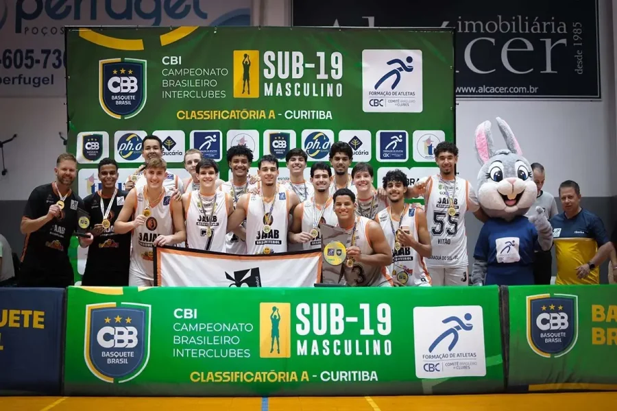 AJAB/Secel conquista título inédito e invicto no Brasileiro de Basquete Sub-19