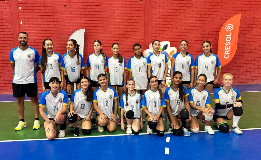 Barra Velha conquista 2º lugar em torneio de voleibol sub-17