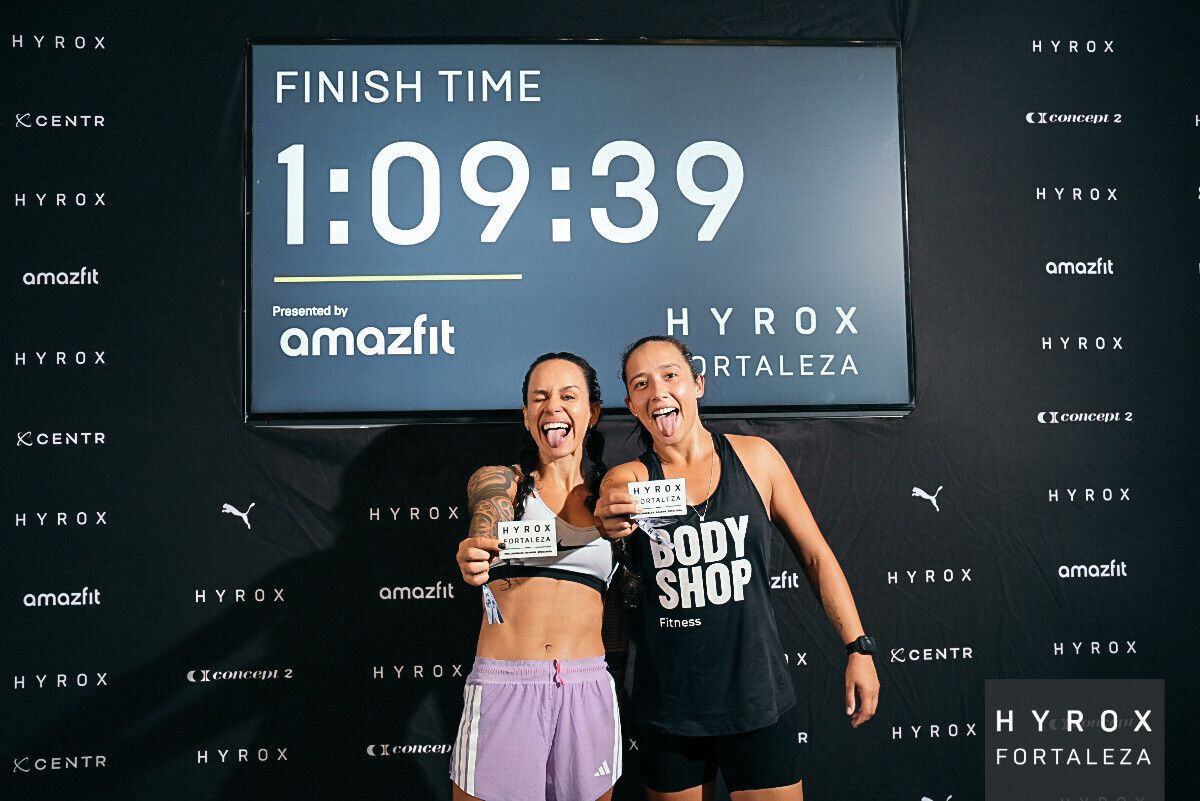 Dupla de Jaraguá conquista ouro no Hyrox Pro e garante vaga no Mundial da Suécia 2026