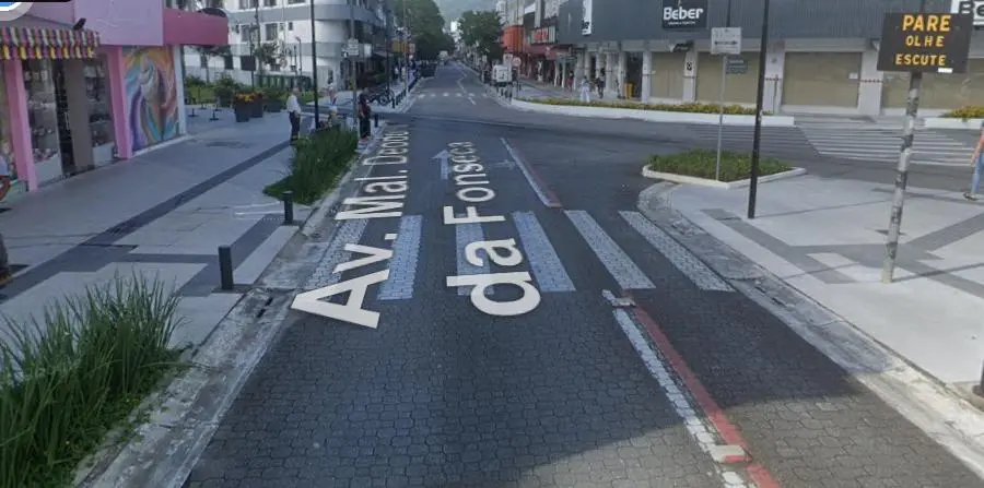 Trecho do Calçadão será totalmente interditado nesta quarta em Jaraguá