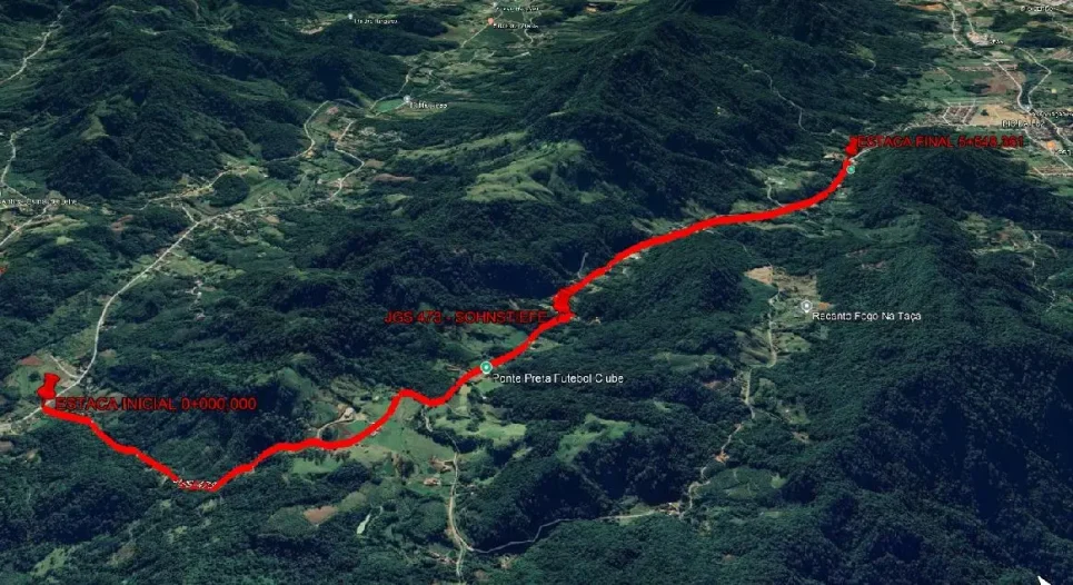Investimento de R$ 9 milhões vai transformar estrada rural em Jaraguá; veja qual