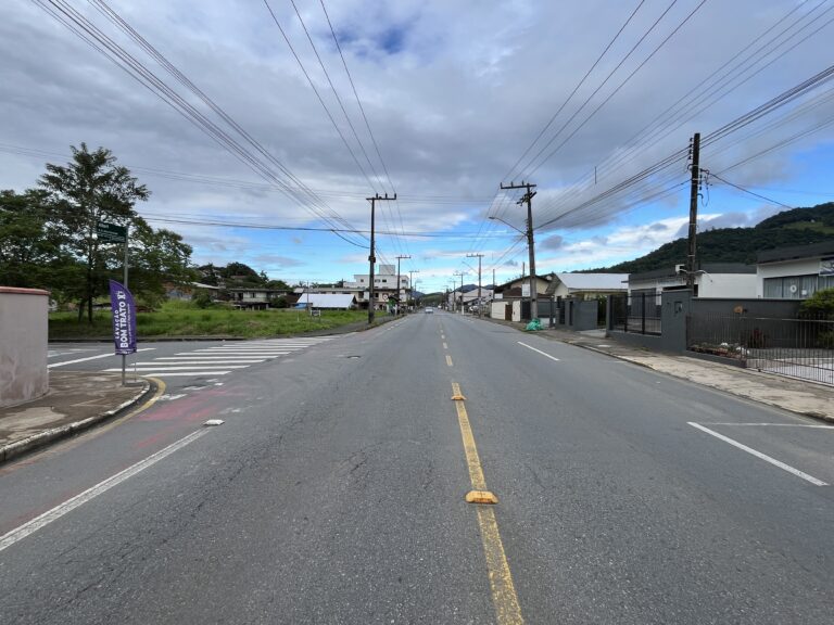 Nova rotatória será implantada na Barra do Rio Cerro; Confira!