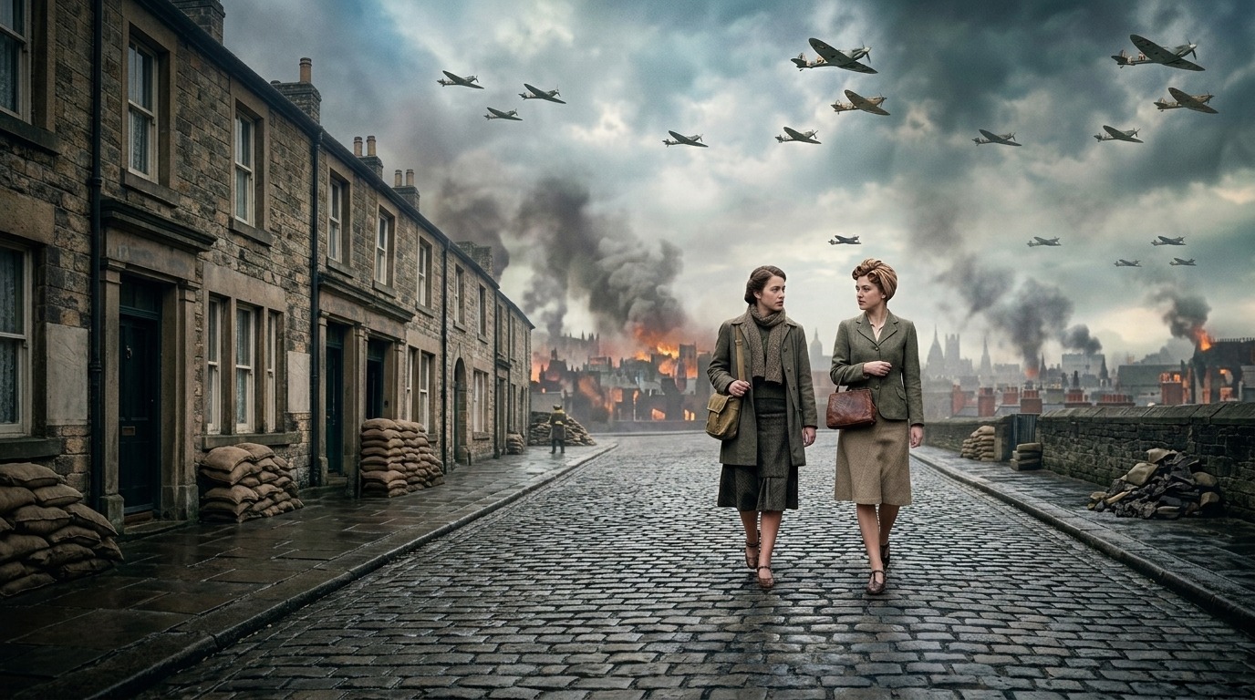 Sob os escombros da guerra, um segredo muda a vida de duas mulheres