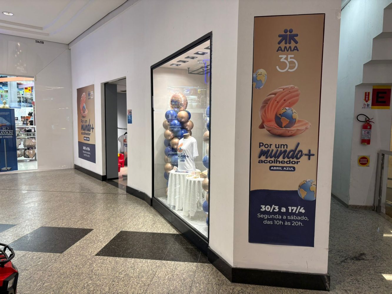 Abril Azul no shopping de Jaraguá do Sul terá ações de inclusão; veja a programação