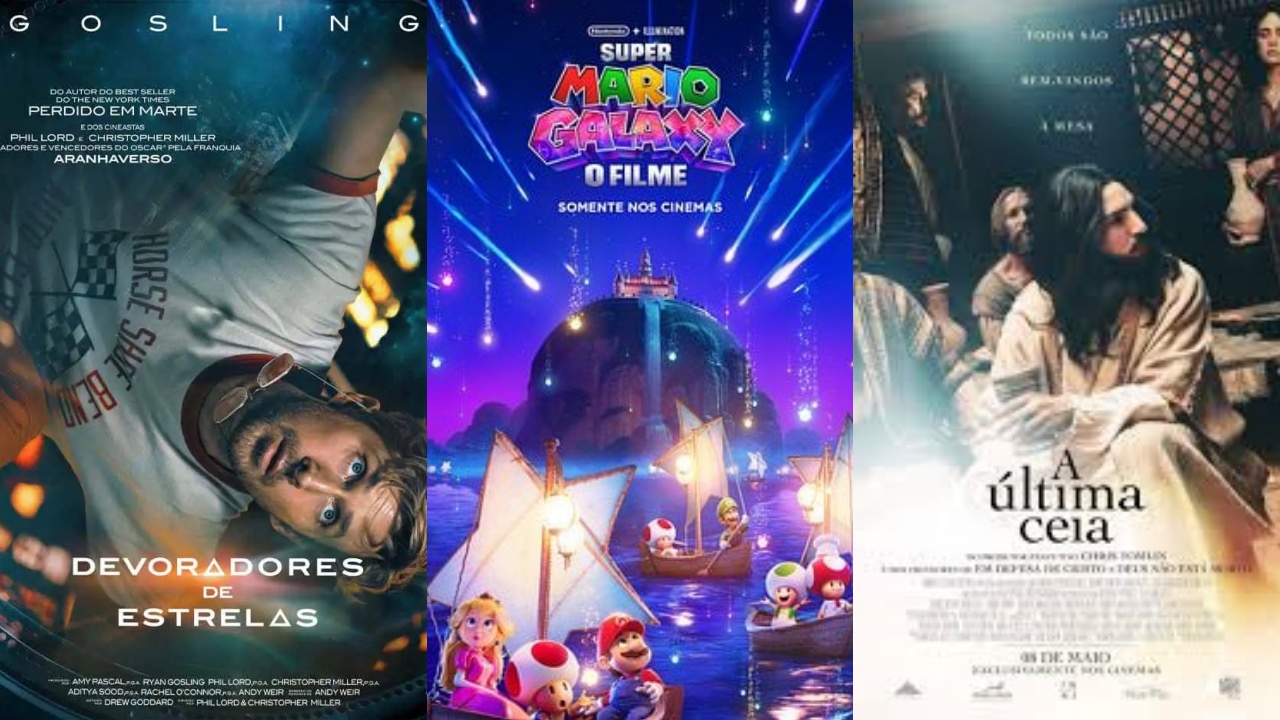 “Super Mario Galaxy” e mais! Filmes em cartaz no cinema em Jaraguá do Sul – 2 a 8 de abril