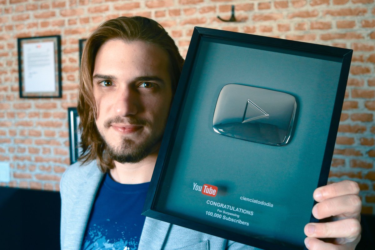 Como um catarinense apaixonado por ciência criou um dos maiores canais do YouTube no Brasil