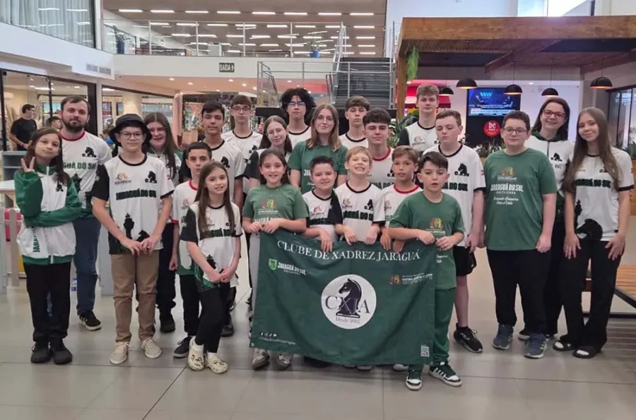 Jaraguá do Sul domina torneio e leva 16 medalhas no xadrez; confira os medalhistas