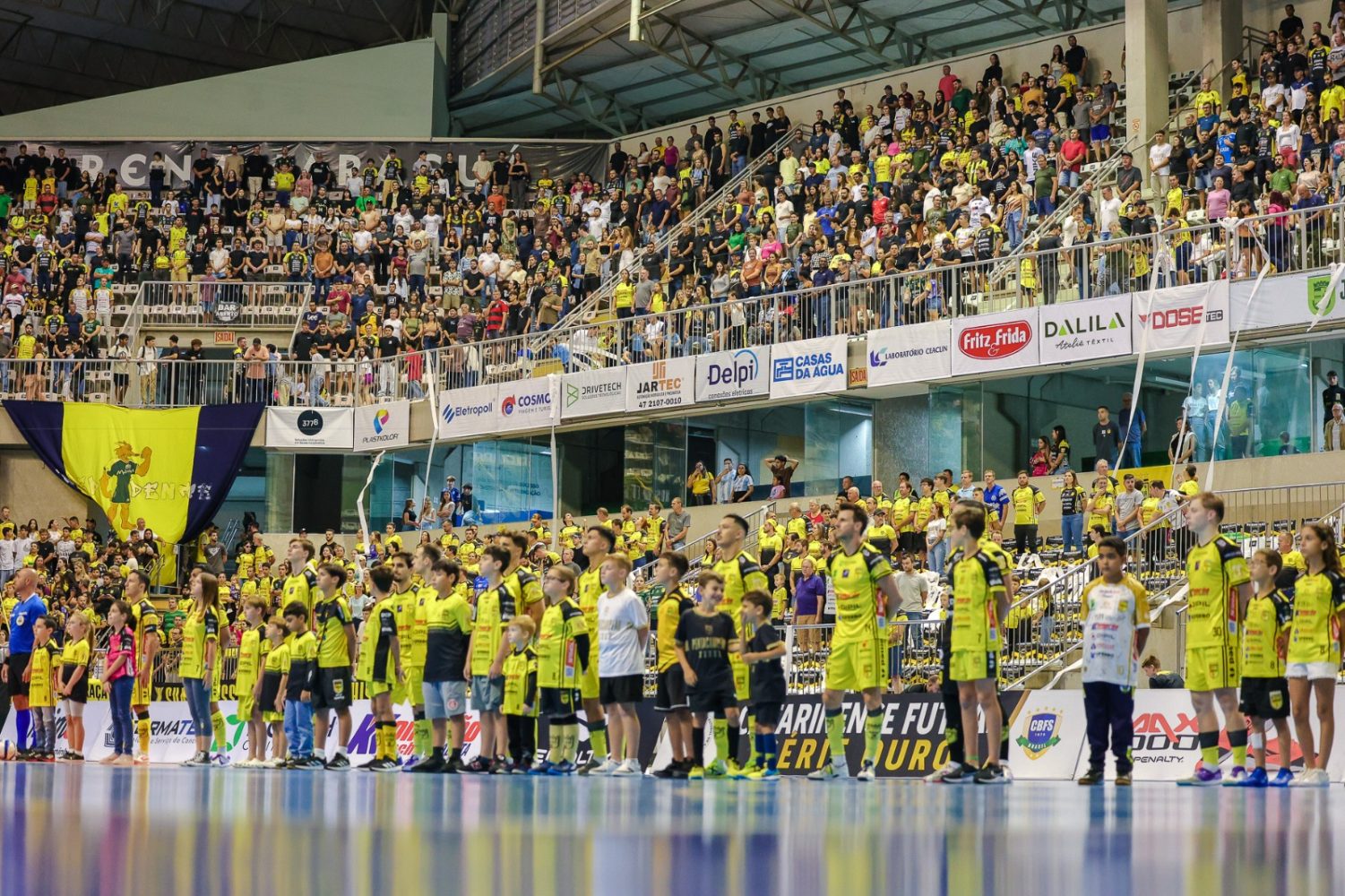 Jaraguá Futsal inicia disputa do Catarinense nesta terça (7) na Arena, saiba como comprar o seu ingresso