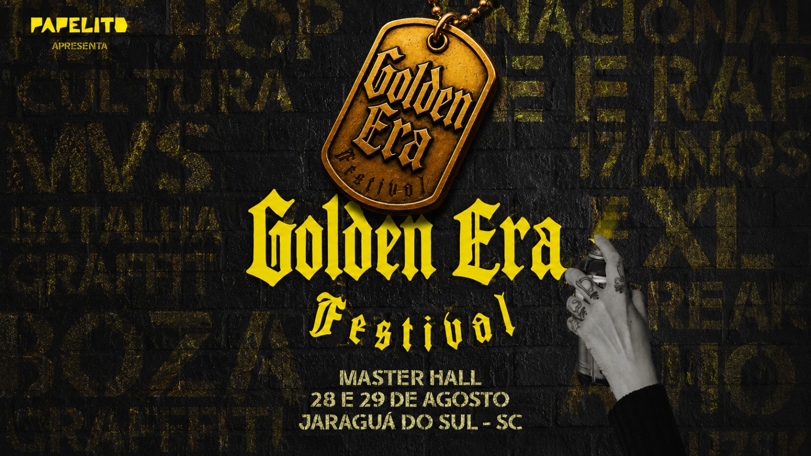 Jaraguá do Sul terá festival inédito de cultura urbana em agosto; veja as atrações