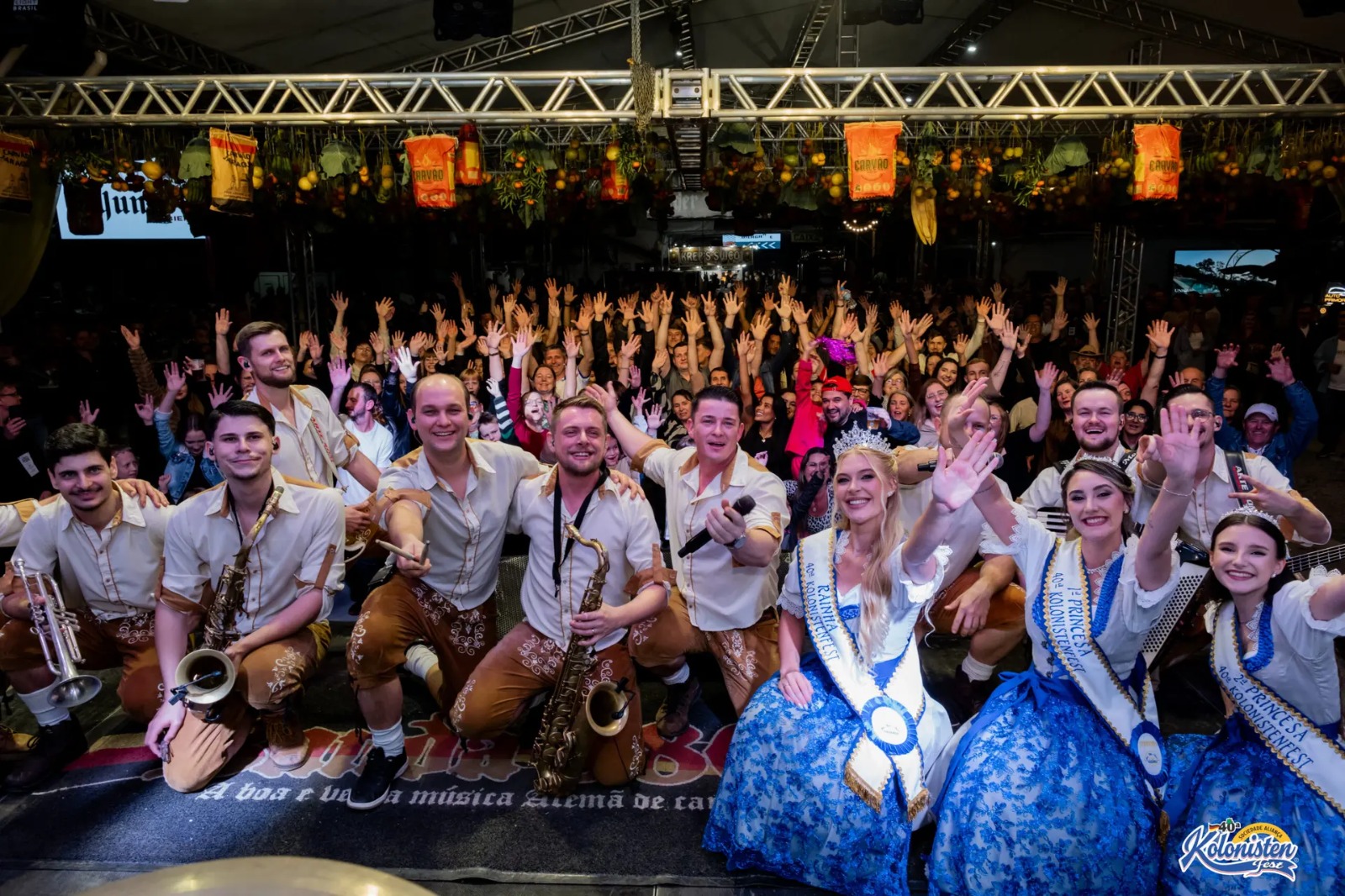 Kolonistenfest reúne mais de 35 mil pessoas em Jaraguá do Sul e confirma sucesso da 40ª edição na Sociedade Aliança