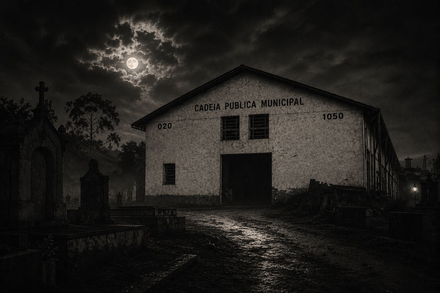 A antiga cadeia de Jaraguá do Sul que funcionava ao lado do cemitério e assustava criminosos