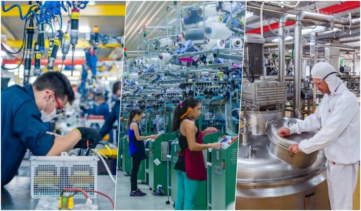 Parque industrial de Jaraguá do Sul reúne empresas dos setores metalmecânico, têxtil e alimentício.
