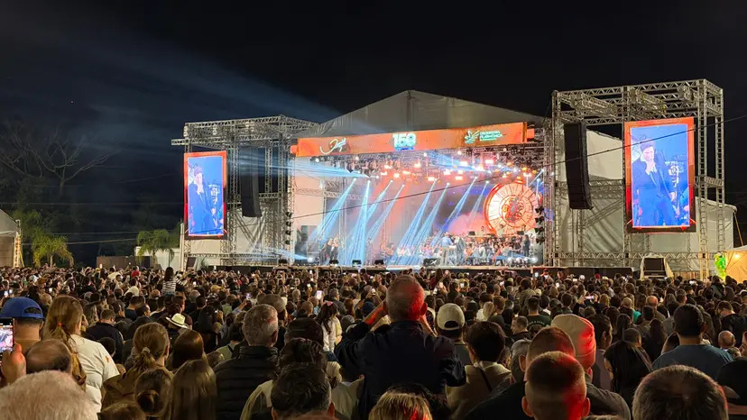 Festa dos 150 anos de Jaraguá do Sul reuniu mais de 100 mil pessoas; veja os números dos três dias
