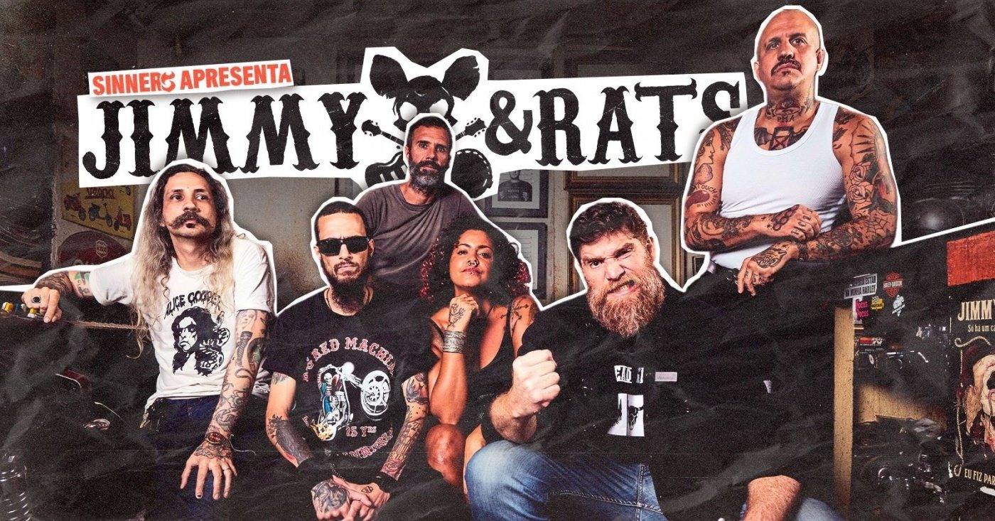 Ex-Matanza, Jimmy London traz Jimmy & Rats pela primeira vez a Jaraguá do Sul