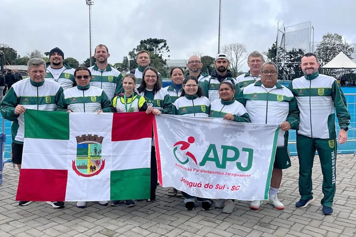Jaraguá do Sul fecha Parajasc com 39 medalhas e dois troféus de terceiro lugar por modalidade