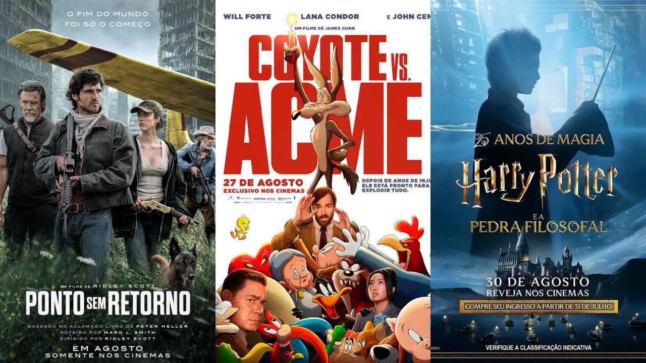 Filmes em cartaz no cinema de Jaraguá do Sul