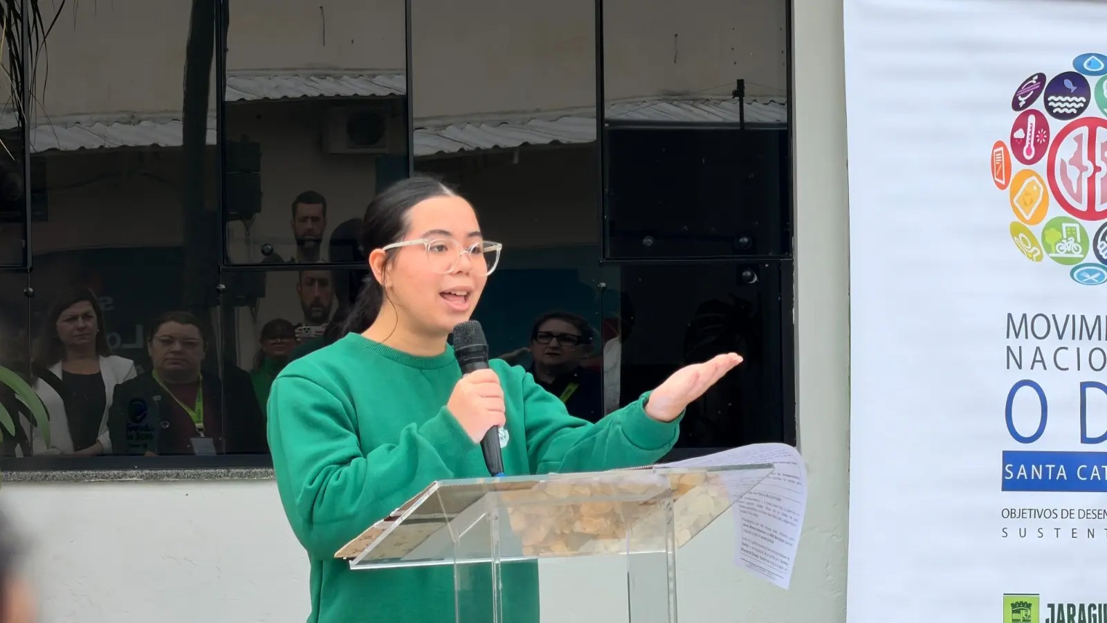 Aluna de Jaraguá conquista 2º lugar em concurso de Oratória e vai representar SC na etapa nacional