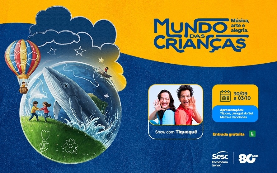 Tiquequê faz show gratuito em Jaraguá do Sul nesta quarta-feira (1º); confira informações!