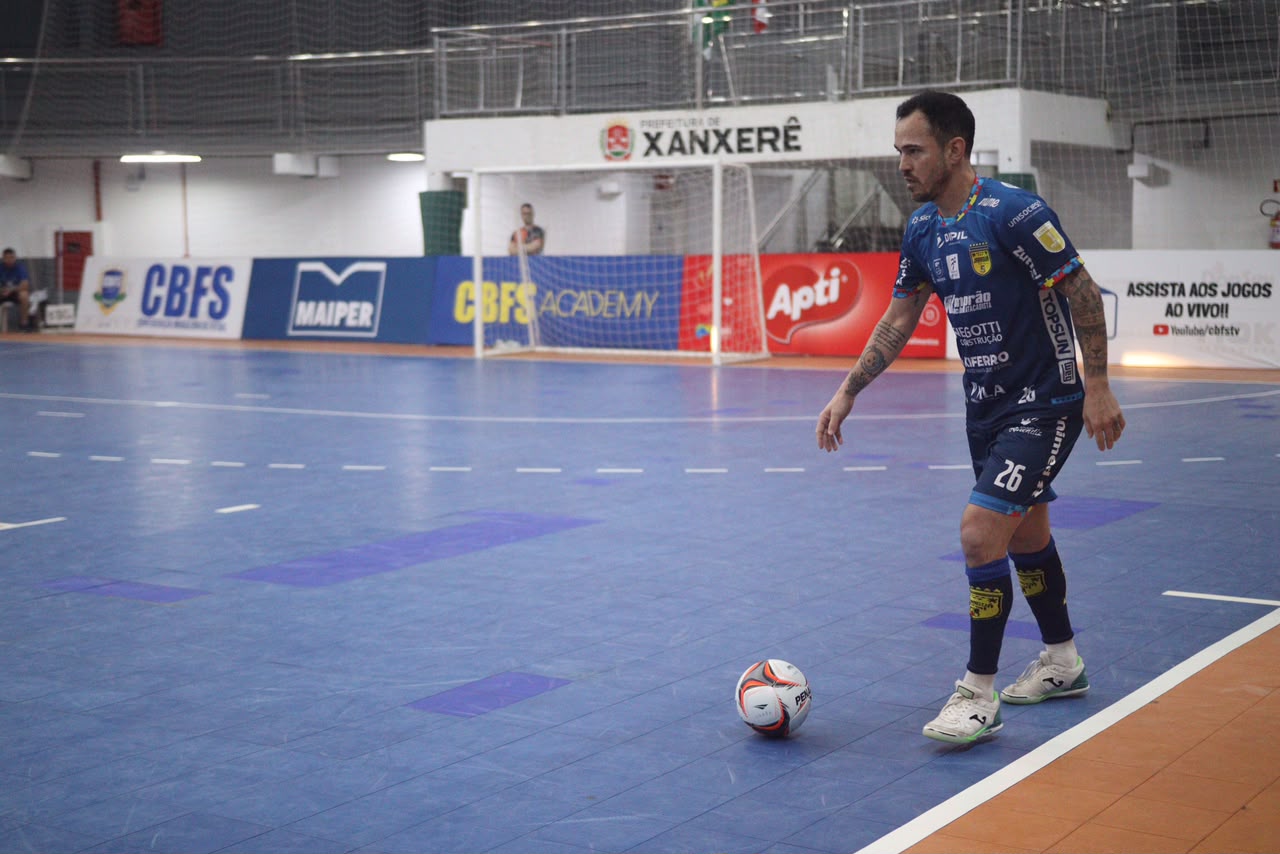 Assista ao vivo: Jaraguá Futsal joga por vaga na semifinal da Copa Sul contra o Guarapuava nesta sexta (25)
