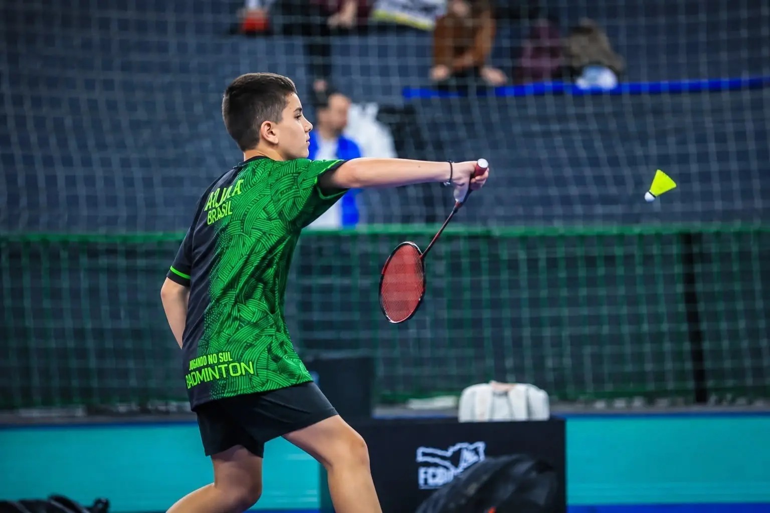 Com apenas três semanas de treino, atleta de Jaraguá do Sul conquista medalha no Catarinense de Badminton