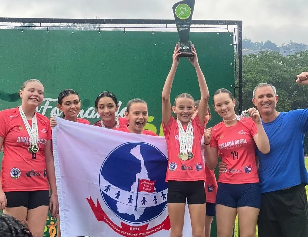 Jogos Escolares de Jaraguá do Sul reúnem 1,7 mil alunos: veja quem já conquistou o ouro