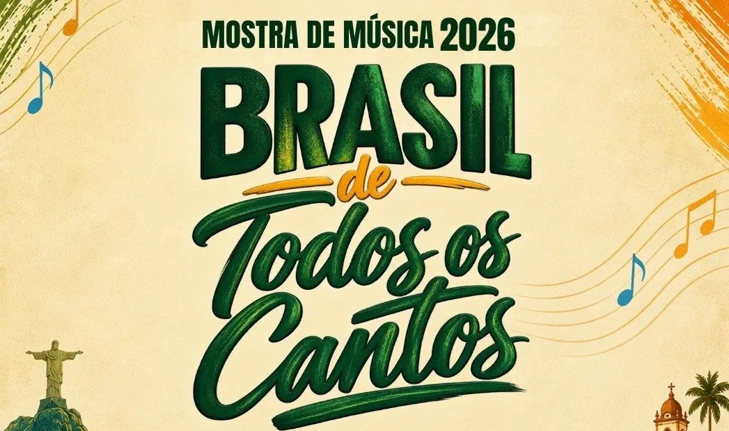 Mil alunos sobem ao palco em Jaraguá do Sul para celebrar 20 clássicos da música brasileira
