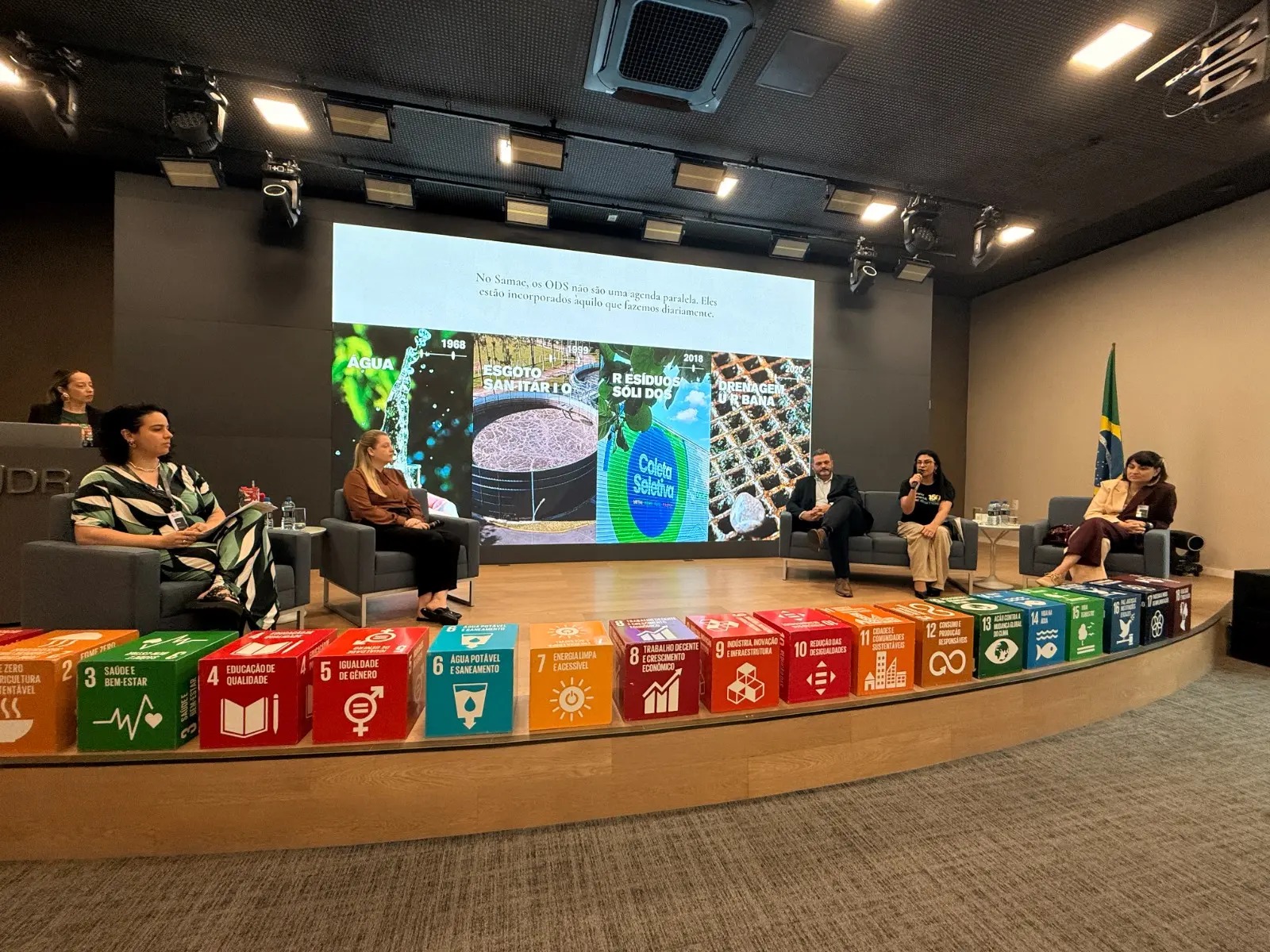 Recicla Jaraguá, Proeva e Hidrata Jaraguá: ações do Samae ganham espaço em seminário regional ESG