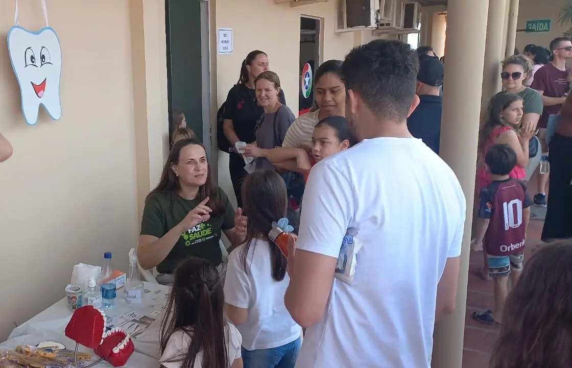 O que as crianças aprenderam sobre saúde bucal durante o Quartel Aberto em Jaraguá do Sul