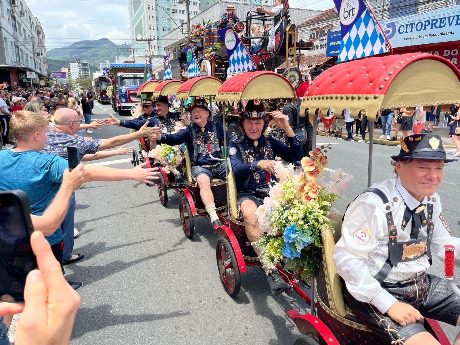 Schützenfest confirma lista com 44 inscrições homologadas para o desfile em Jaraguá do Sul