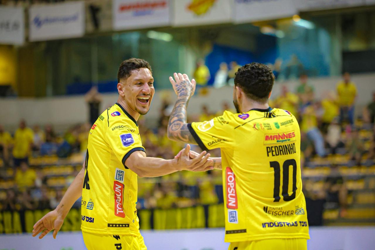 Jaraguá Futsal x Caçador de graça na Arena! Veja como retirar seu ingresso para o jogo desta quarta (7)