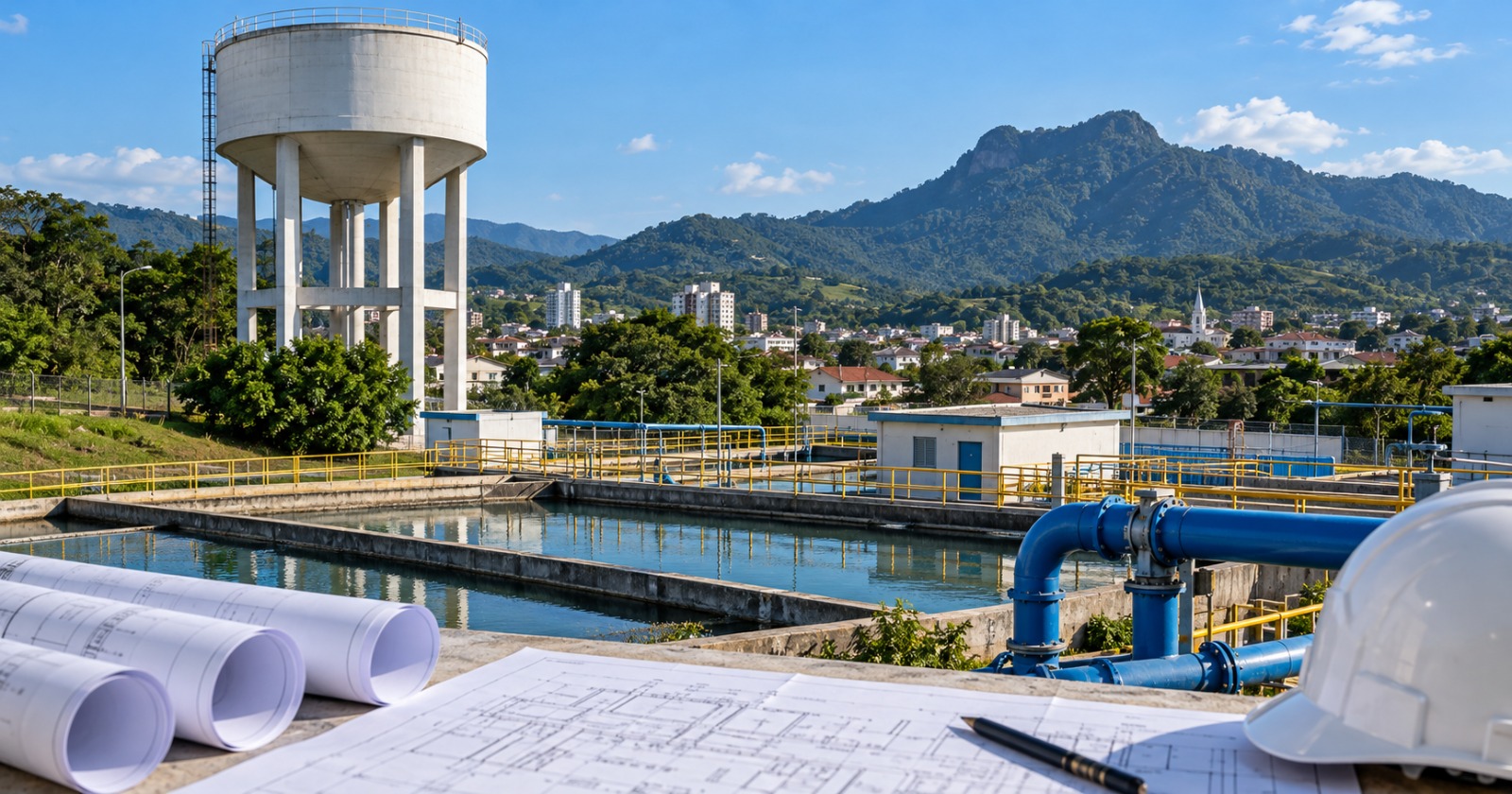 Samae e Guaramirim estudam alternativas para reforçar o sistema de abastecimento de água