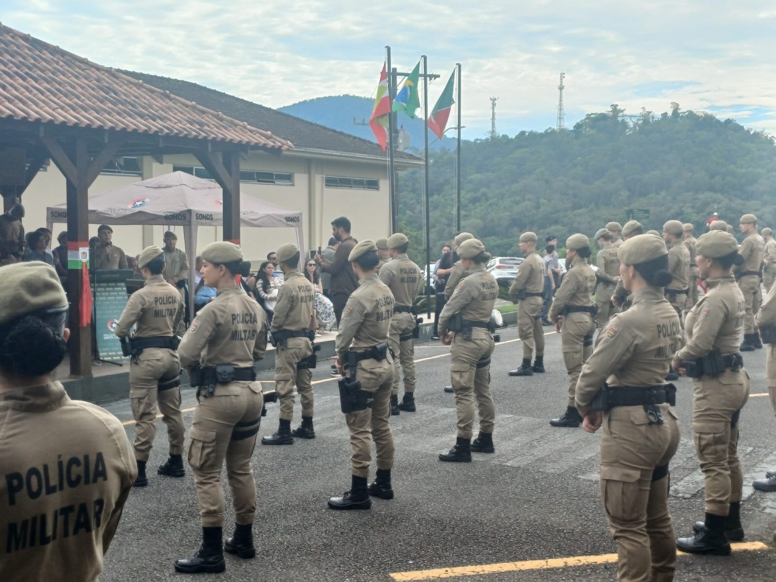 Policiamento em Jaraguá do Sul ganha reforço com 21 soldados da primeira turma de temporários