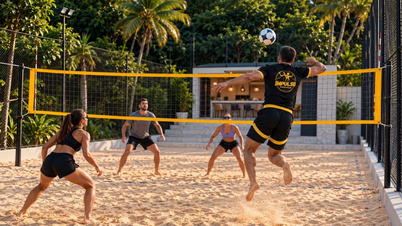 Futevôlei ganha espaço em Jaraguá do Sul com aulas para crianças e adultos