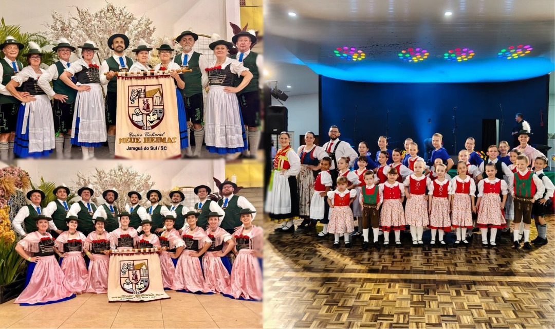 Desfile do Schützenbaum reúne grupos folclóricos em Jaraguá do Sul neste sábado (24)