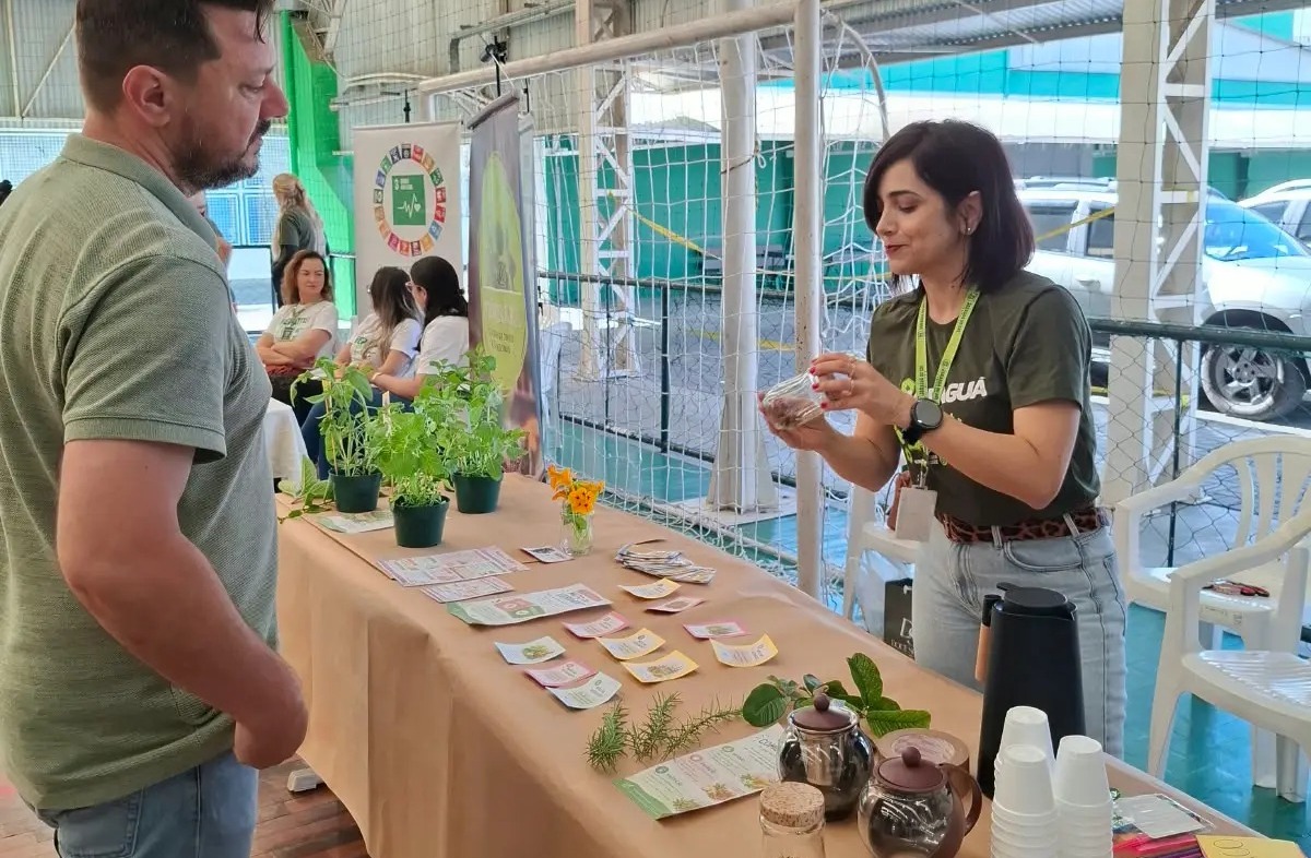Plantas medicinais: mitos, verdades e o jeito certo de preparar chás são tema de ação em Jaraguá do Sul