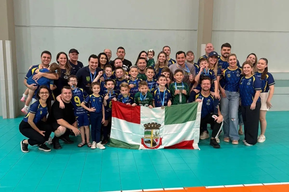 Com 19 gols em três jogos, time de Jaraguá do Sul conquista título catarinense de futsal